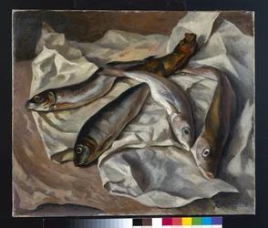 Stillleben mit Fisch, 1928
